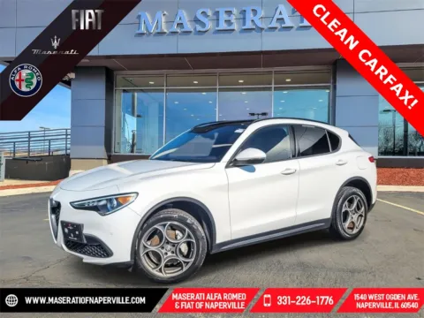White 2022 Alfa Romeo Stelvio Sprint for sale in Naperville, IL