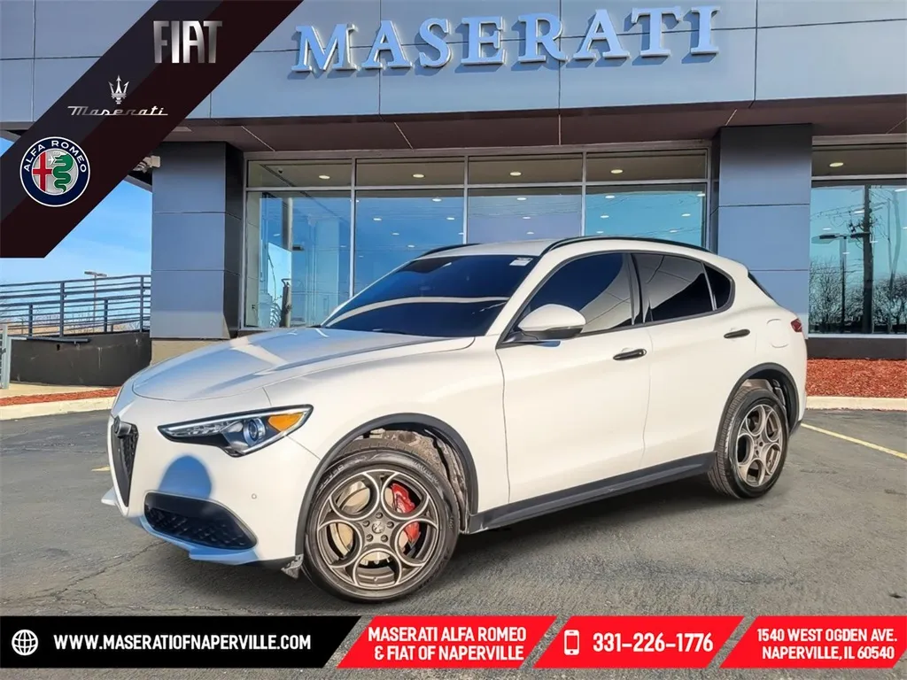 White 2022 Alfa Romeo Stelvio Sprint for sale in Naperville, IL