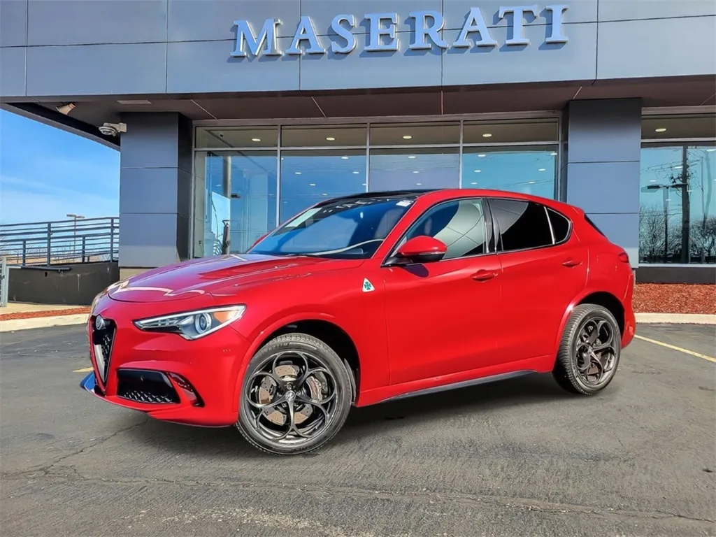 Red 2019 Alfa Romeo Stelvio Quadrifoglio for sale in Naperville, IL