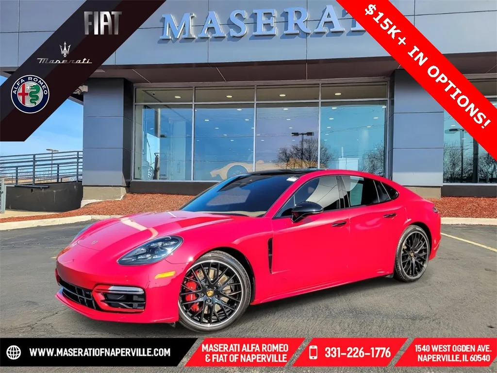 Red 2022 Porsche Panamera GTS for sale in Naperville, IL