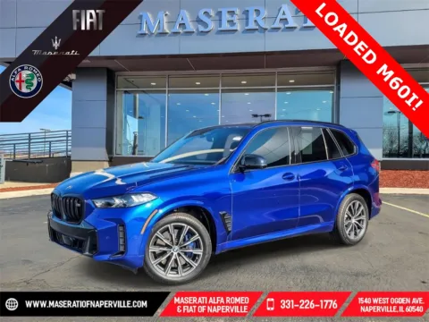 Blue 2024 BMW X5 M60i for sale in Naperville, IL