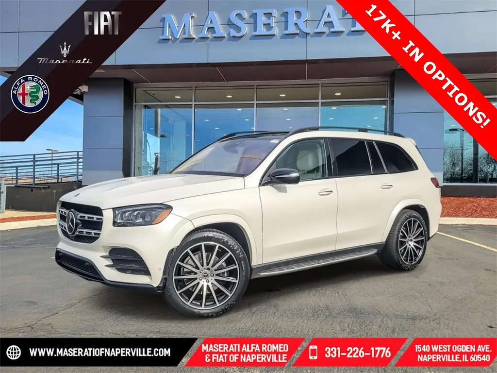 White 2022 Mercedes-Benz GLS 450 for sale in Naperville, IL