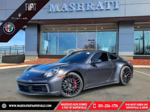 Black 2020 Porsche 911 Carrera 4S for sale in Naperville, IL