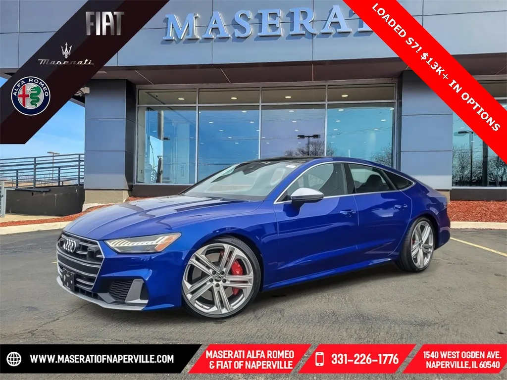 Blue 2023 Audi S7 2.9T Prestige for sale in Naperville, IL