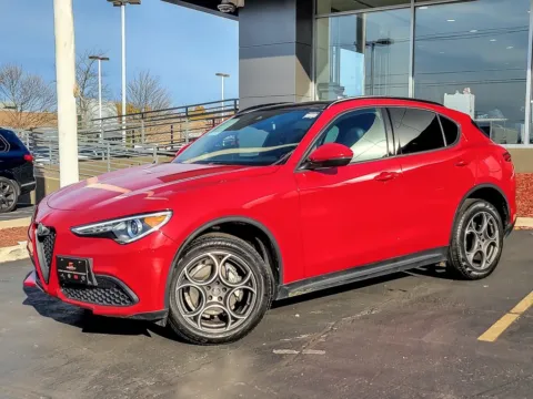 Red 2022 Alfa Romeo Stelvio Sprint for sale in Naperville, IL