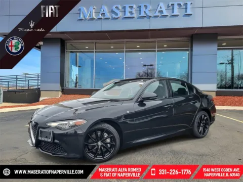 Black 2022 Alfa Romeo Giulia Ti for sale in Naperville, IL