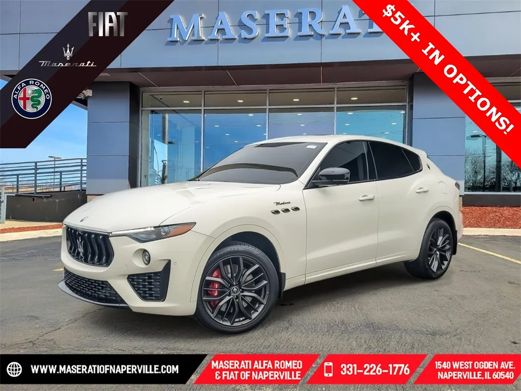 White 2022 Maserati Levante Modena for sale in Naperville, IL