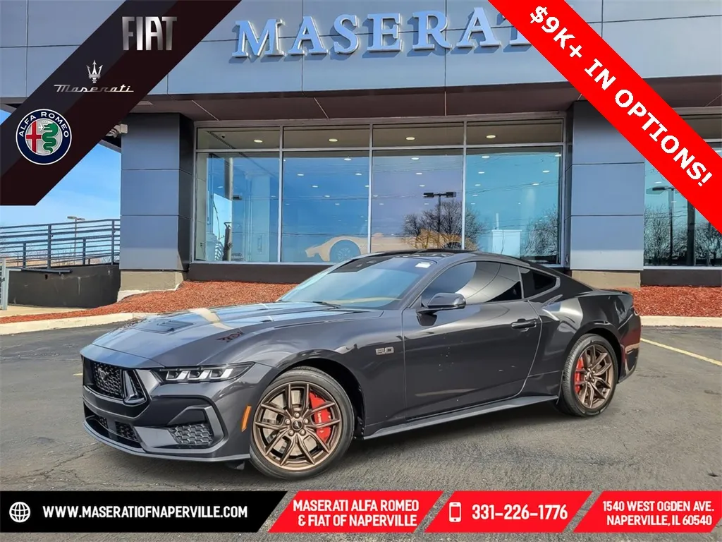 Gray 2024 Ford Mustang GT Premium for sale in Naperville, IL