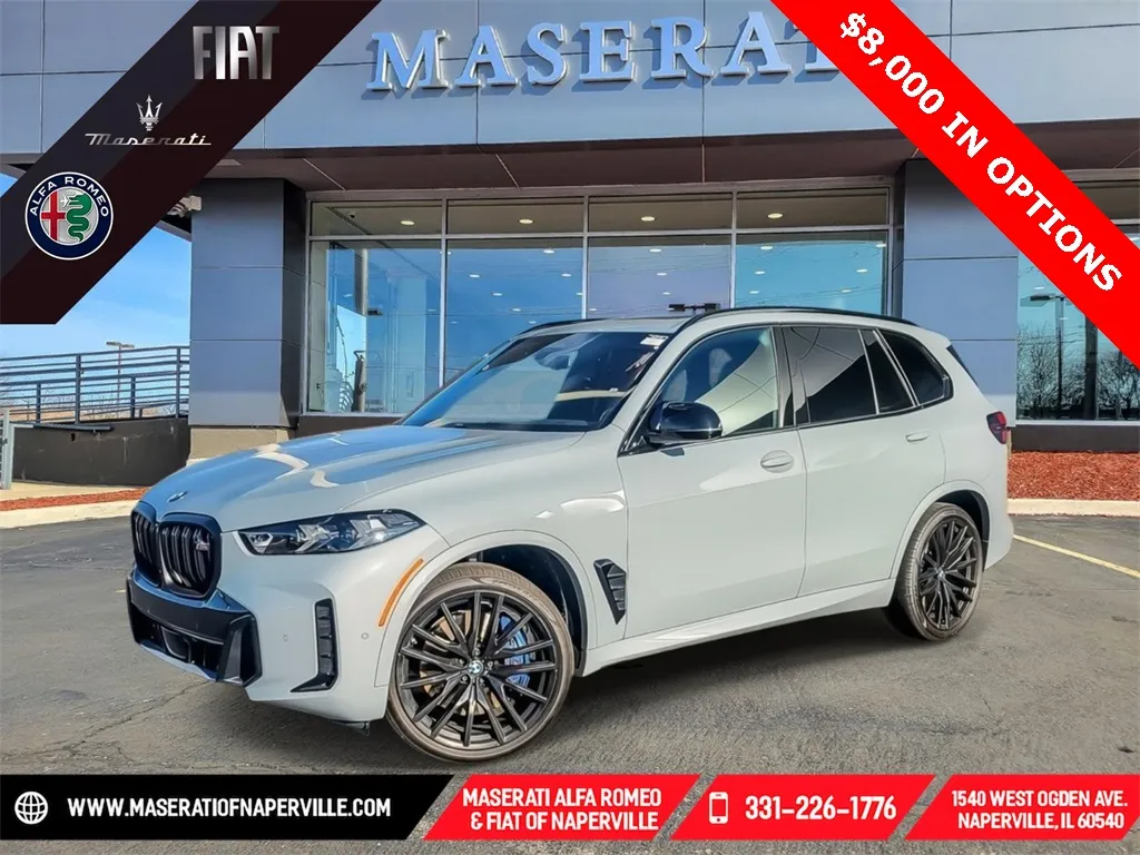 Gray 2025 BMW X5 M60i for sale in Naperville, IL