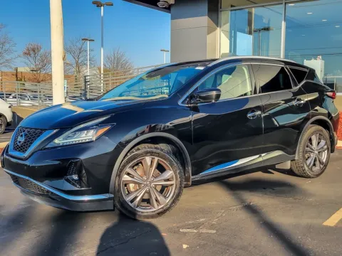 Black 2021 Nissan Murano Platinum for sale in Naperville, IL