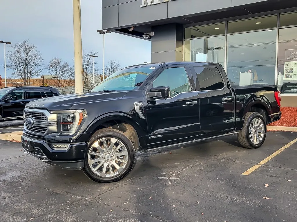 Black 2021 Ford F-150 Limited for sale in Naperville, IL
