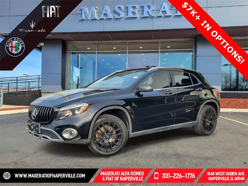 Black 2019 Mercedes-Benz GLA 250 for sale in Naperville, IL