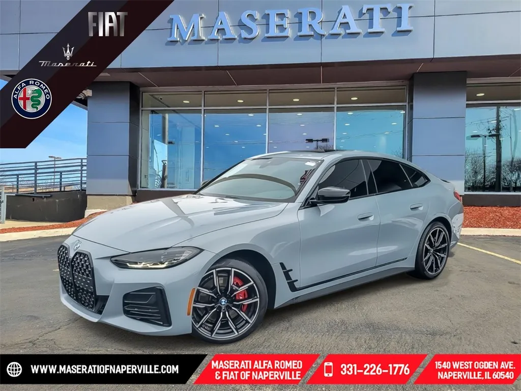 Gray 2023 BMW 4 Series 430i Gran Coupe for sale in Naperville, IL