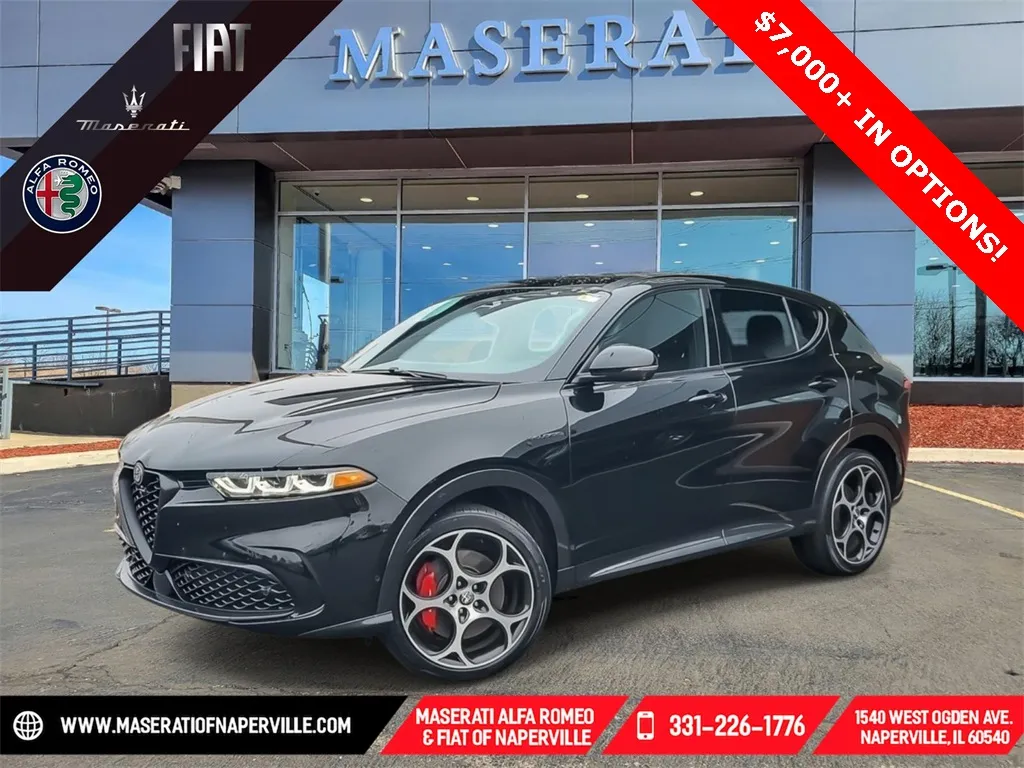 Black 2024 Alfa Romeo Tonale Veloce for sale in Naperville, IL