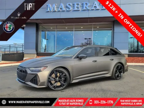 Black 2023 Audi RS 6 4.2 for sale in Naperville, IL