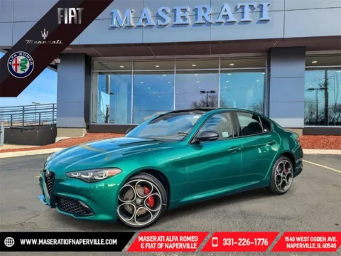 Green 2025 Alfa Romeo Giulia for sale in Naperville, IL