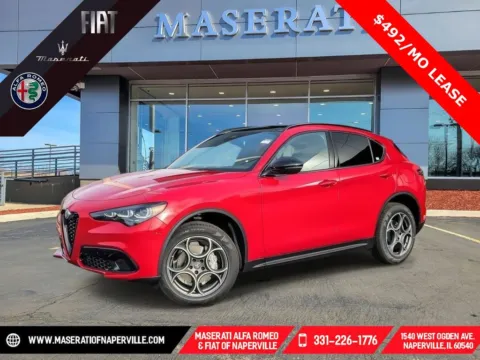 Red 2025 Alfa Romeo Stelvio for sale in Naperville, IL