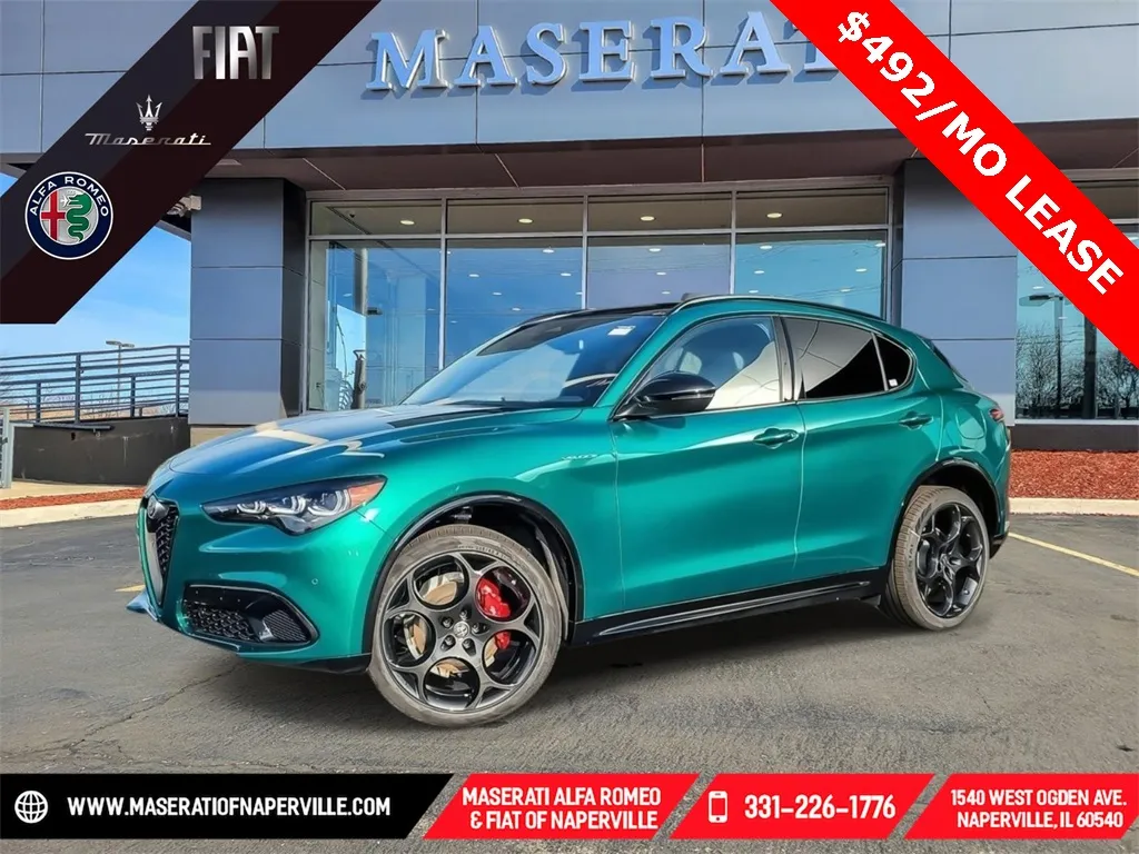 Green 2025 Alfa Romeo Stelvio for sale in Naperville, IL