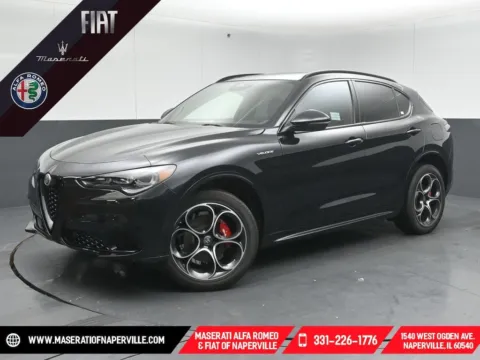 Black 2025 Alfa Romeo Stelvio for sale in Naperville, IL