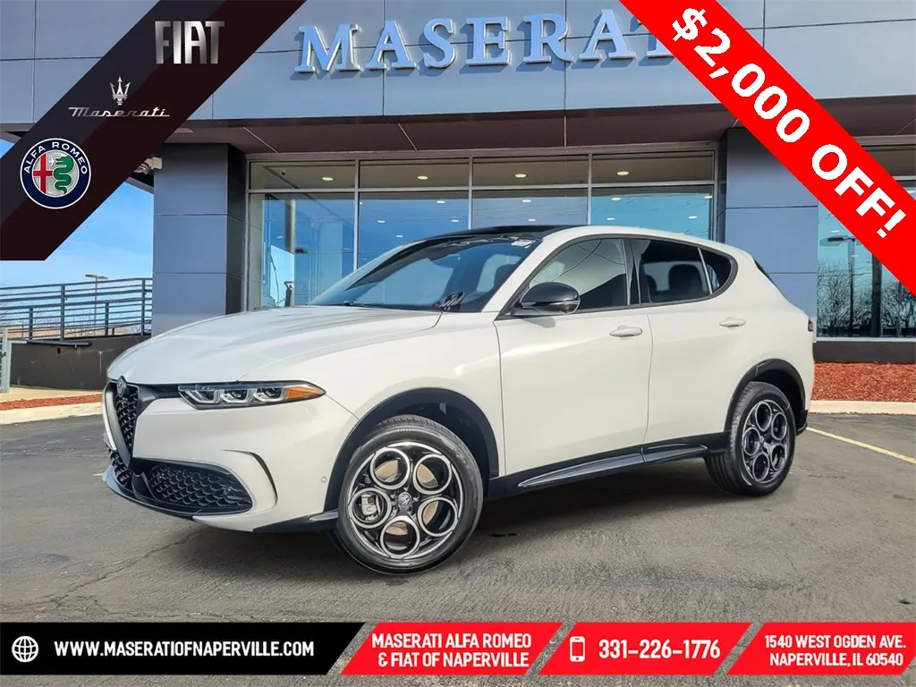 White 2025 Alfa Romeo Tonale for sale in Naperville, IL