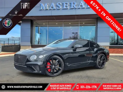 Black 2021 Bentley Continental GT W12 for sale in Naperville, IL