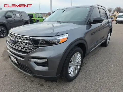Gray 2022 Ford Explorer Limited for sale in Columbia, IL