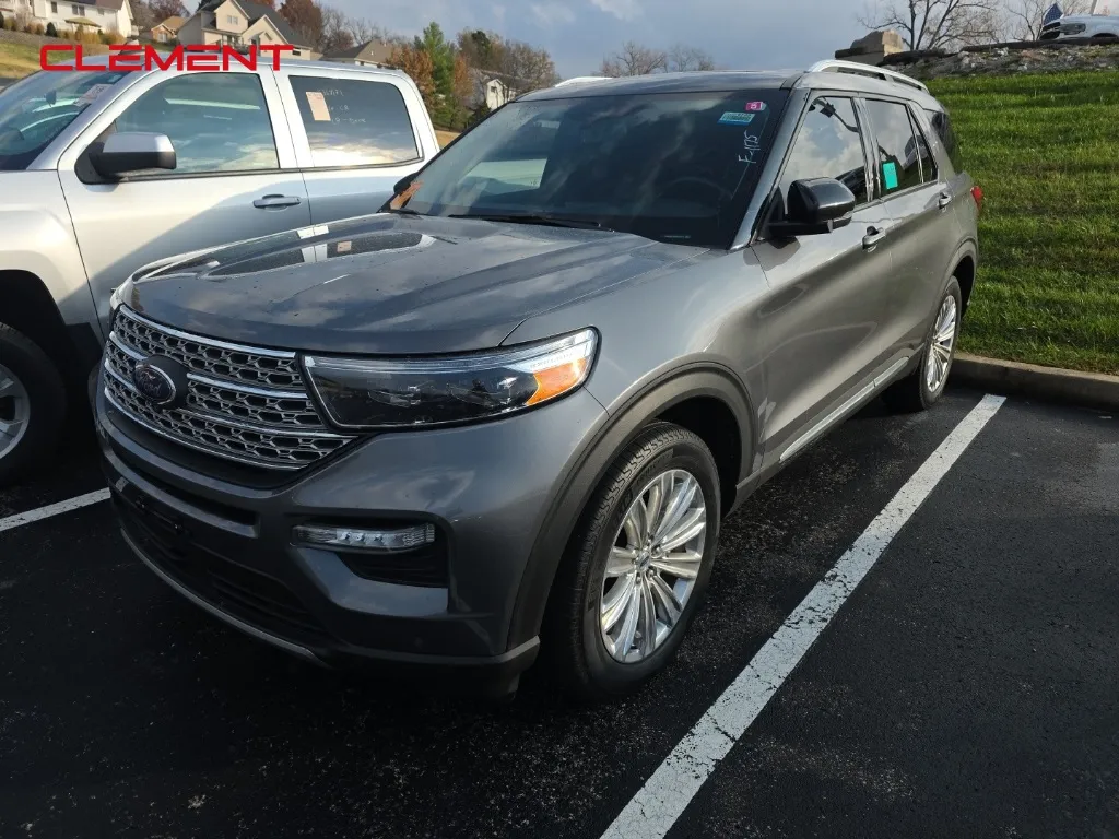 Gray 2022 Ford Explorer Limited for sale in Columbia, IL