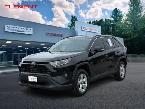 Black 2020 Toyota RAV4 Hybrid XLE for sale in Columbia, IL