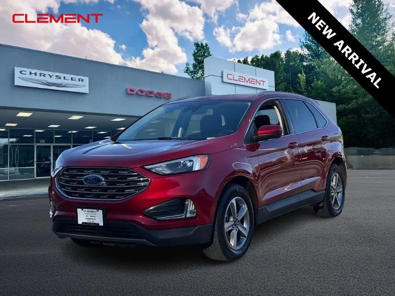 Red 2022 Ford Edge SEL for sale in Columbia, IL