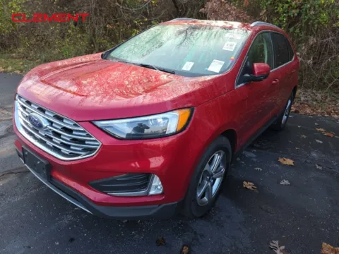 Red 2022 Ford Edge SEL for sale in Columbia, IL