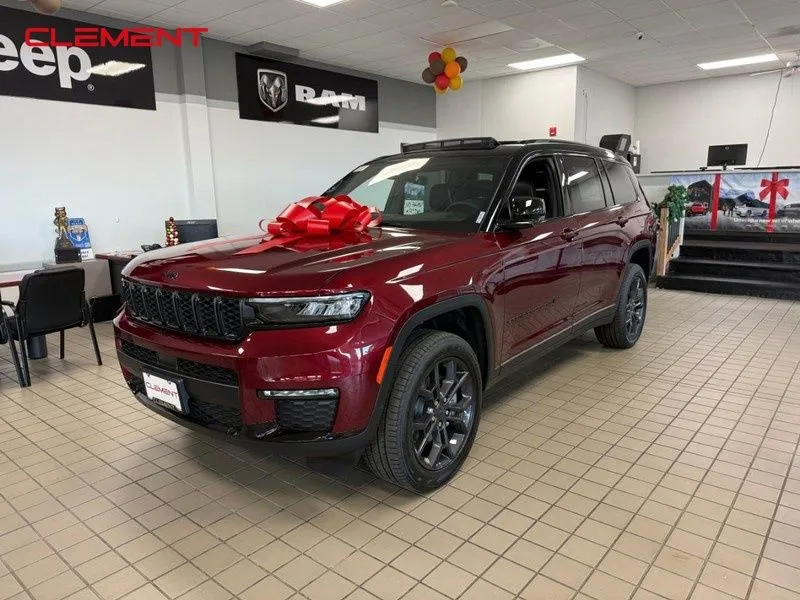 Red 2025 Jeep Grand Cherokee L Limited for sale in Columbia, IL