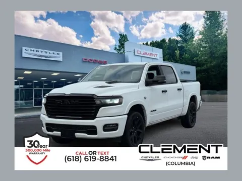 White 2026 Ram 1500 Laramie for sale in Columbia, IL
