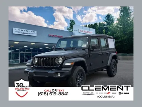 Black 2026 Jeep Wrangler Sport for sale in Columbia, IL