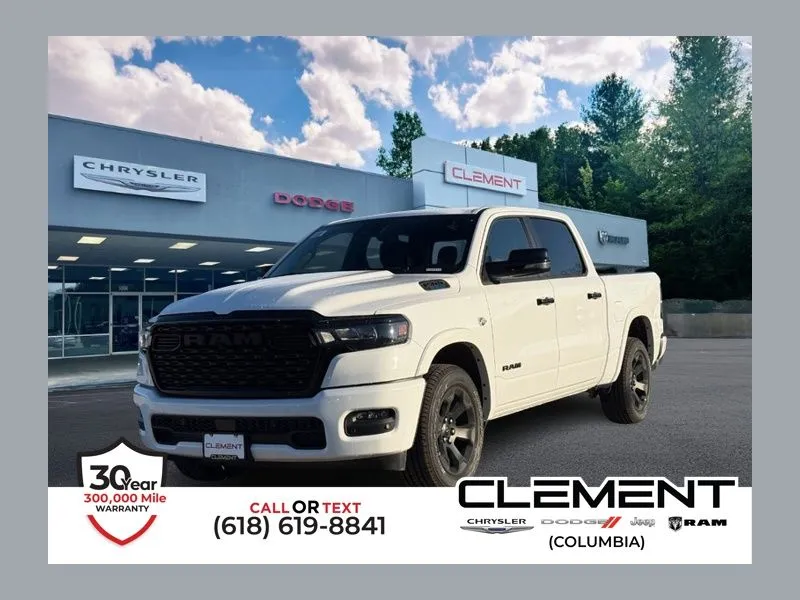 White 2026 Ram 1500 Big Horn/Lone Star for sale in Columbia, IL