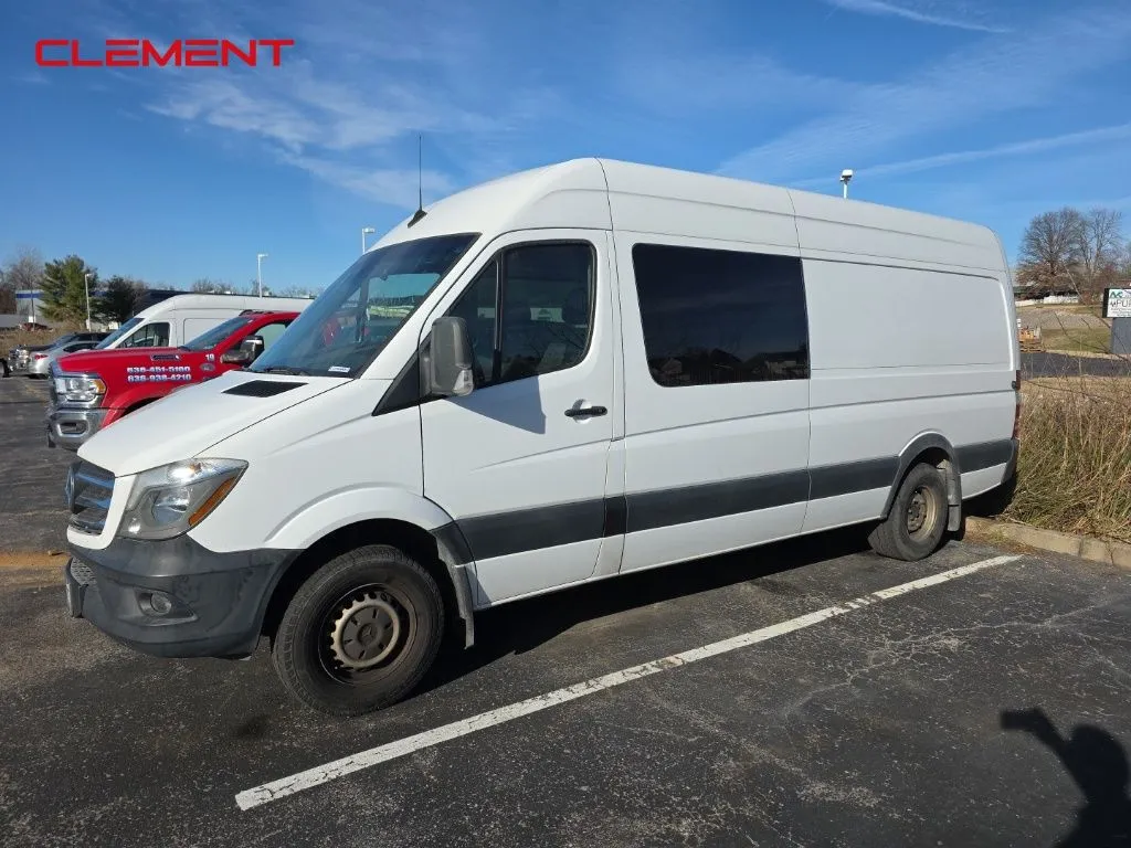 Black 2018 Mercedes-Benz Sprinter 3500 Cargo 170 WB for sale in Columbia, IL