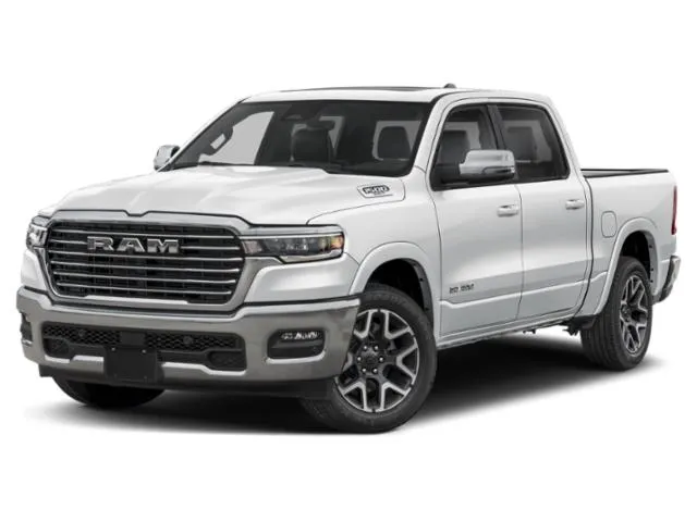 White 2026 RAM Ram 1500 Laramie Crew Cab 4x4 57" Box for sale in Columbia, IL