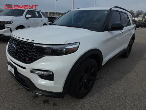 White 2021 Ford Explorer ST for sale in Columbia, IL