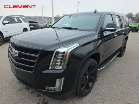 Black 2019 Cadillac Escalade ESV Luxury for sale in Columbia, IL
