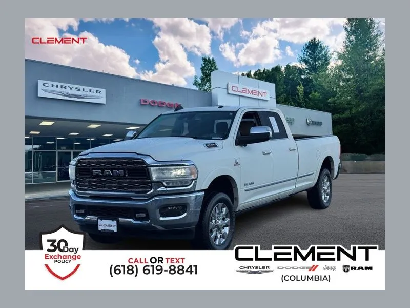 White 2022 Ram 3500 Limited for sale in Columbia, IL