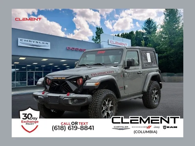 Gray 2018 Jeep Wrangler Rubicon for sale in Columbia, IL