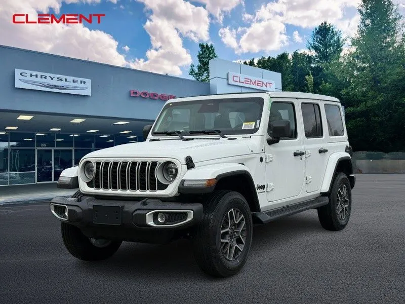 White 2026 Jeep Wrangler Sahara for sale in Columbia, IL