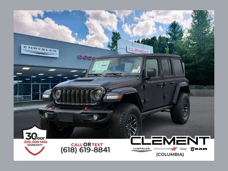 Black 2026 Jeep Wrangler Rubicon X for sale in Columbia, IL