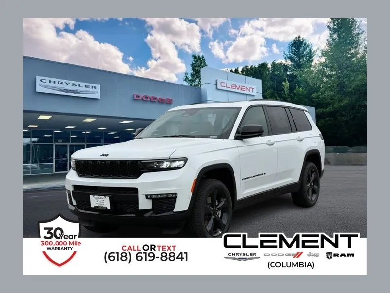 White 2025 Jeep Grand Cherokee L Limited for sale in Columbia, IL