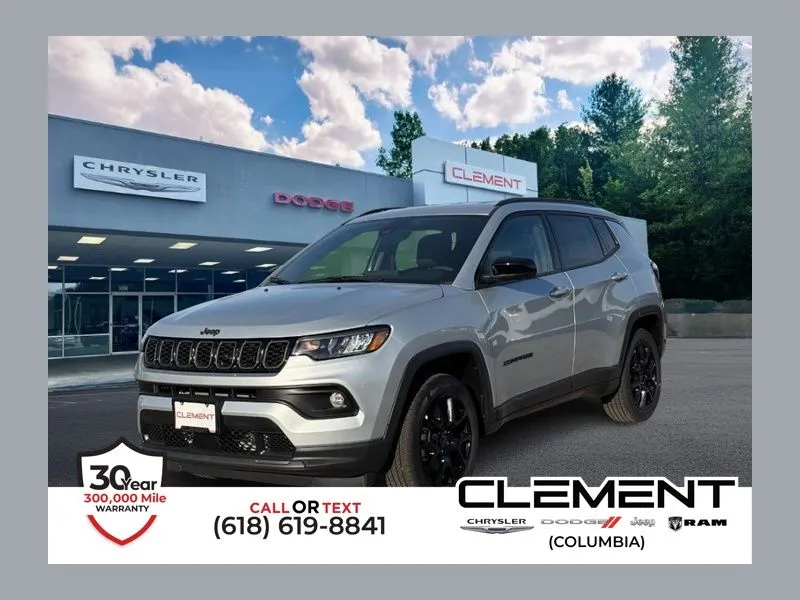 Silver 2026 Jeep Compass Latitude for sale in Columbia, IL