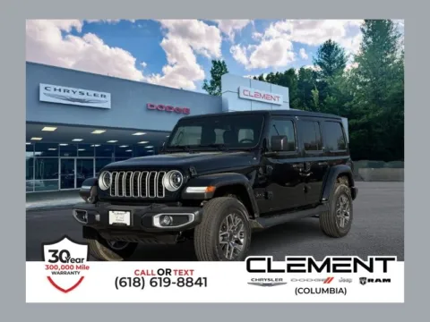 Black 2026 Jeep Wrangler Sahara for sale in Columbia, IL