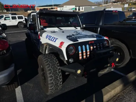 White 2017 Jeep Wrangler Willys Wheeler for sale in Columbia, IL