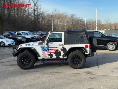 Photos of 2017 Jeep Wrangler Willys Wheeler for sale in Columbia, IL at Clement Chrysler Dodge Jeep Ram Columbia