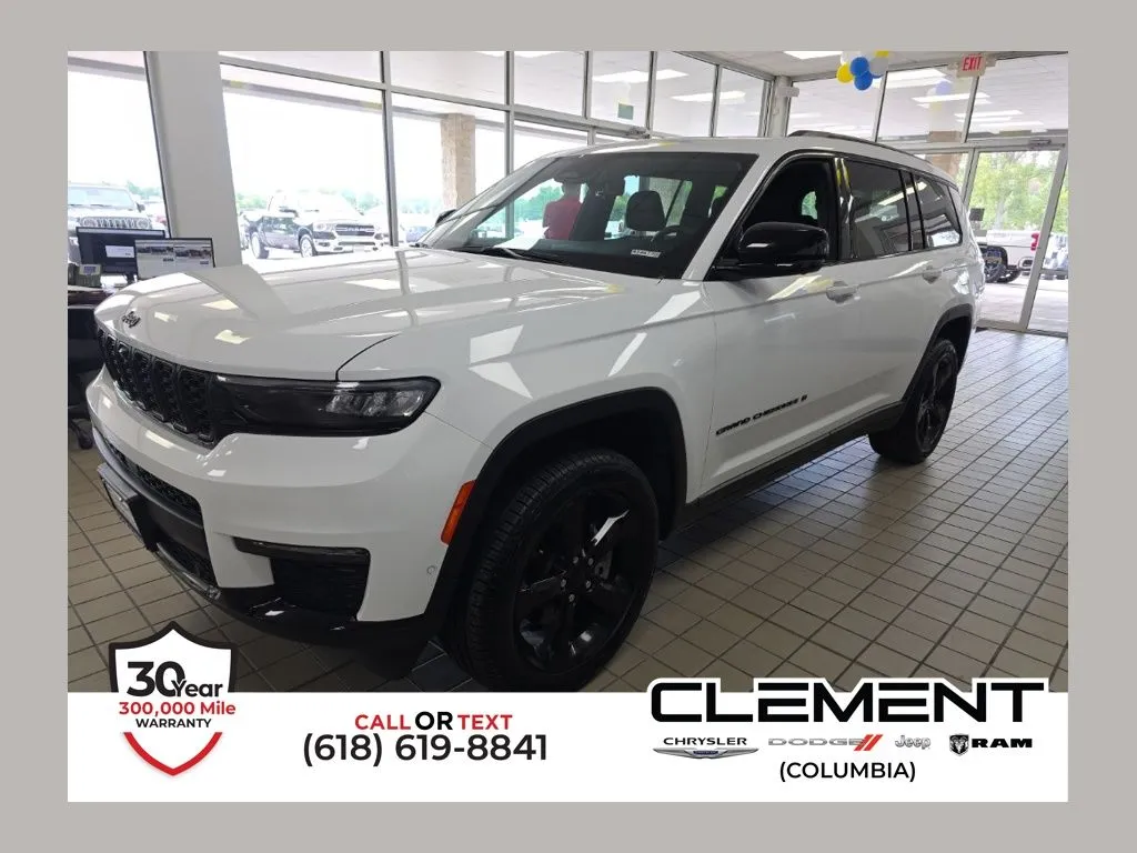 White 2025 Jeep Grand Cherokee L Limited for sale in Columbia, IL