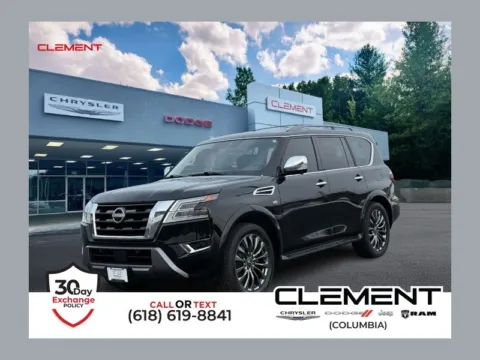 Black 2021 Nissan Armada Platinum for sale in Columbia, IL