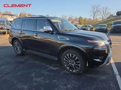 Black 2021 Nissan Armada Platinum for sale in Columbia, IL